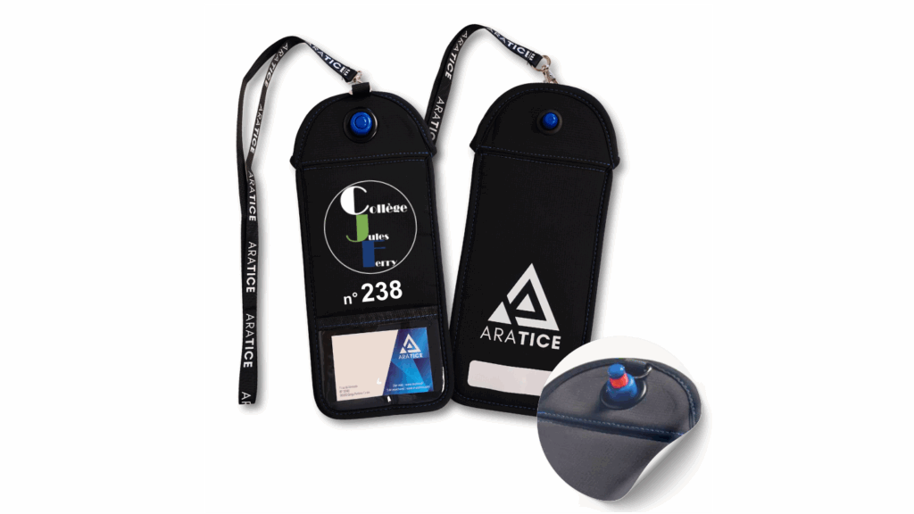 Pochette anti-ondes verrouillable Araphone Blocker 3