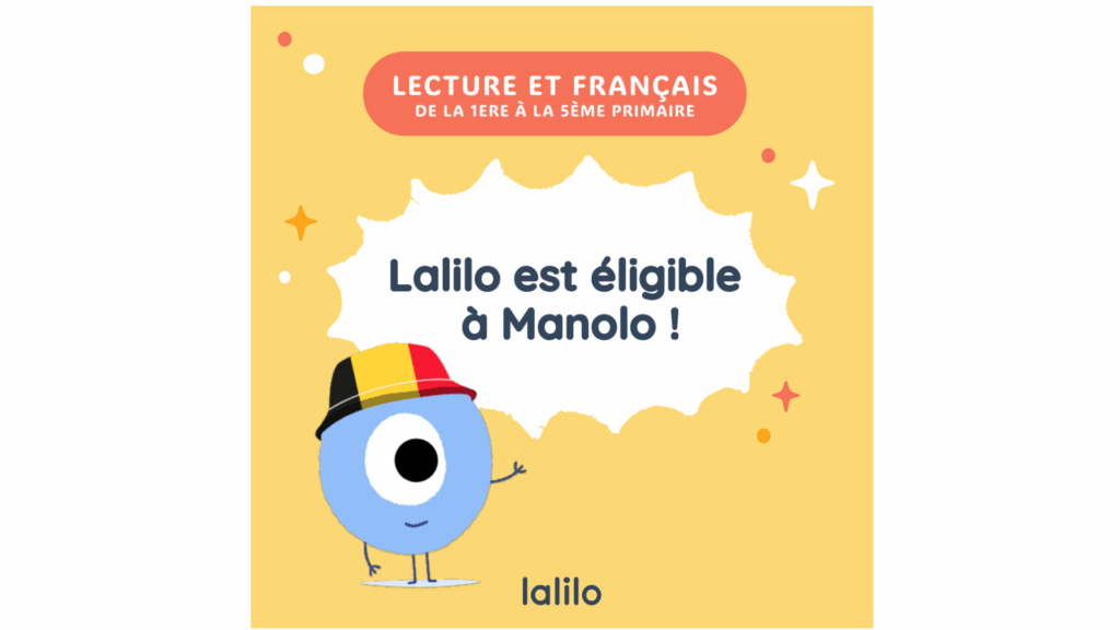 Lalilo est éligible à la subvention Manolo