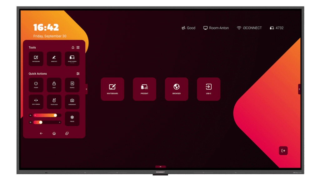i3CONNECT Aspen 4 – Le meilleur écran tactile interactif du marché