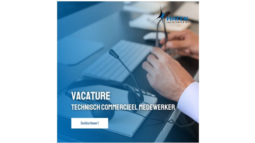 Technisch commercieel medewerker binnendienst