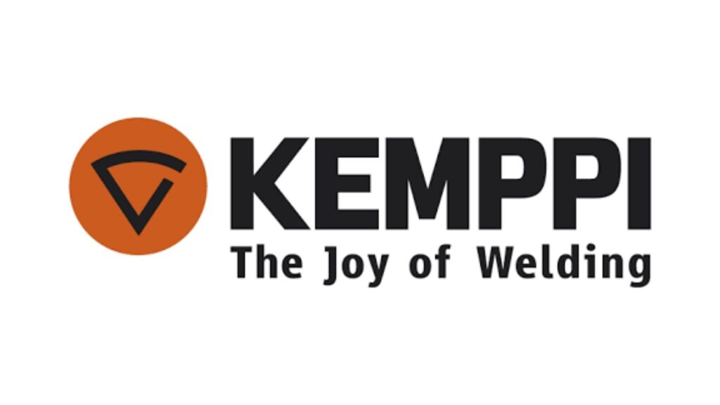 KEMPPI-logo met slogan The joy of welding