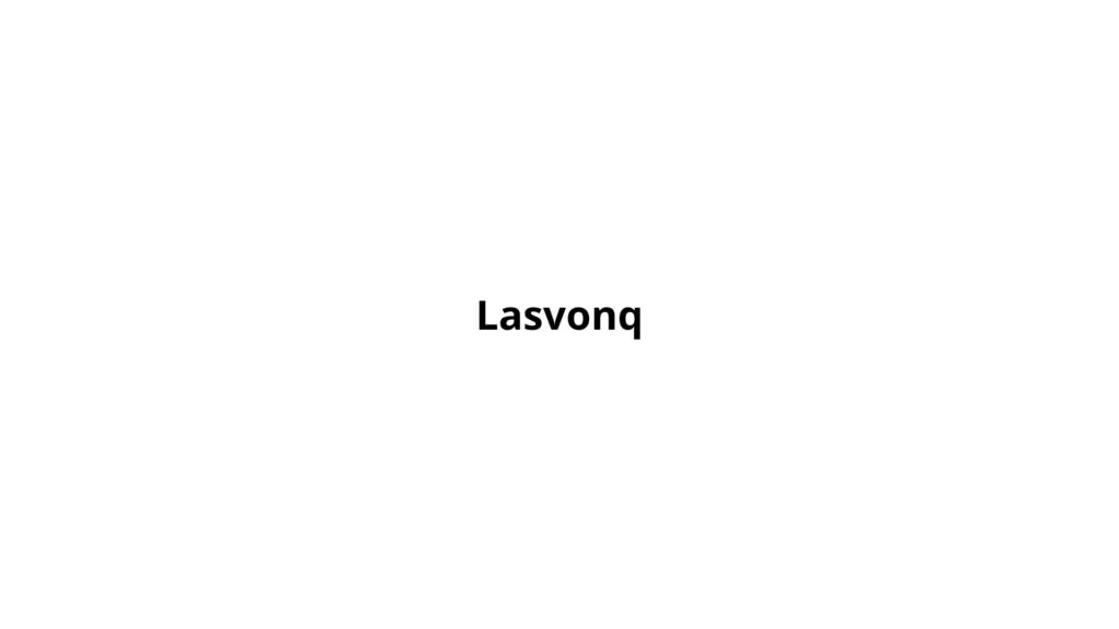 Zwart woord Lasvong op witte achtergrond