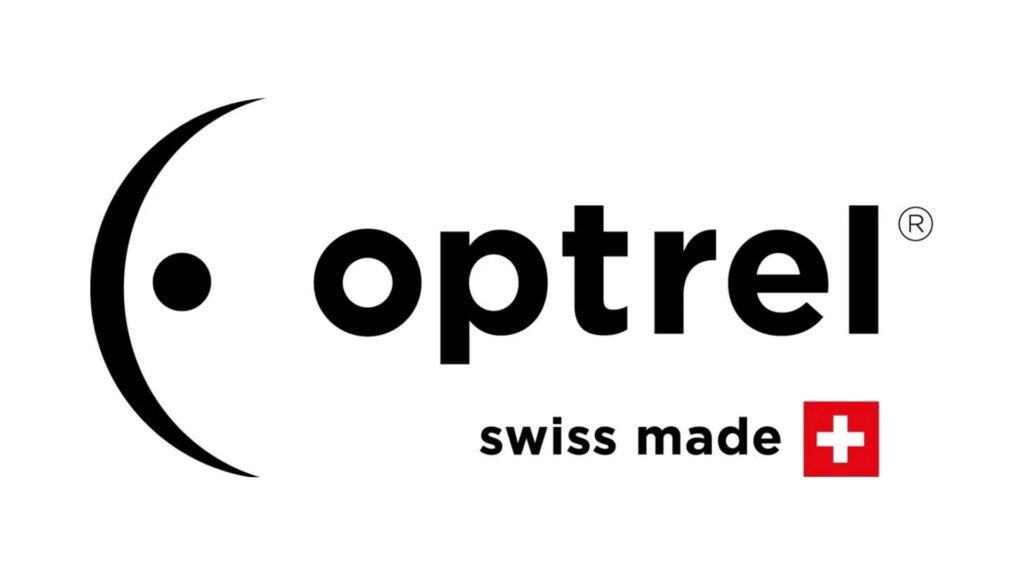 Optrel-logo met Swiss Made Zwitsers kruis