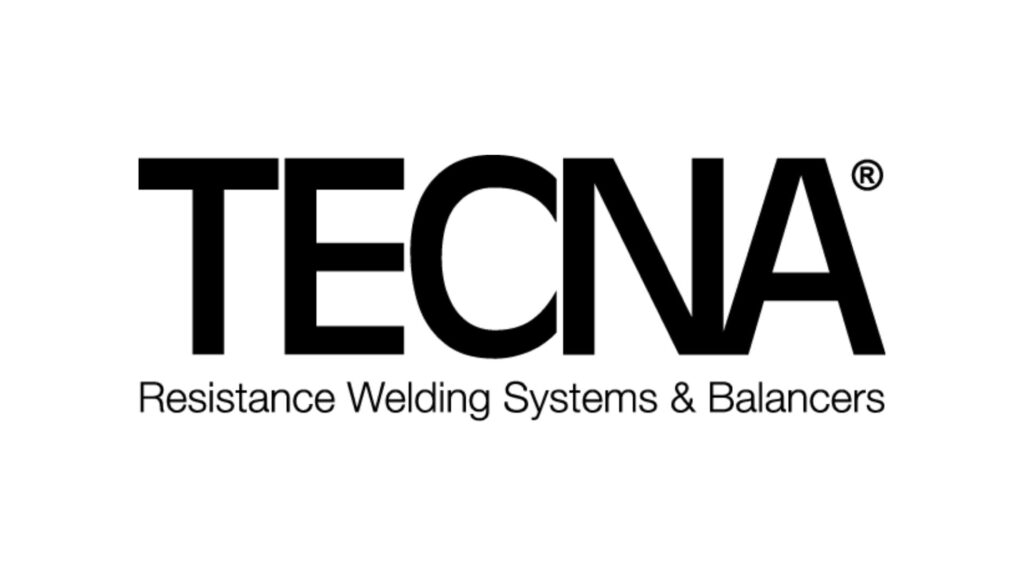 TECNA-logo voor weerstandslassystemen en balancers