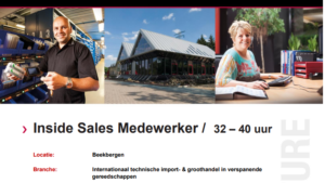 Inside Sales Medewerker – Phantom / Van Ommen
