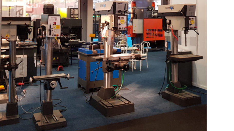 Tafel en kolomboormachines van serrmac