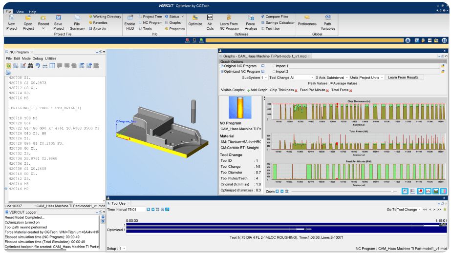 Vericut Optimizer