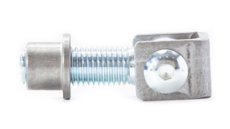 Comunello M20 poortscharnier – Met inlasmoer – 100 mm – Elektrolytisch verzinkt