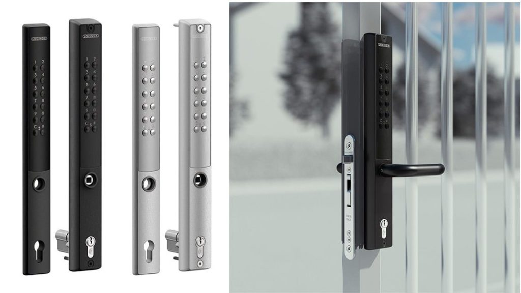 Locinox VERA batterijgevoed codeslot – Profieldiepte 40-60 mm – Enkel- & dubbelzijdig