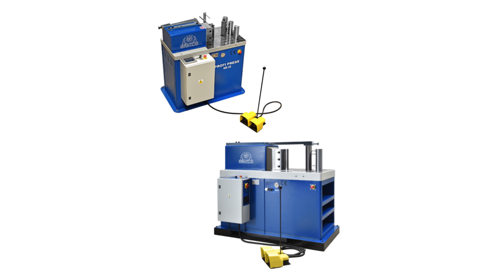 Horizontal Bending- & Straightening Press