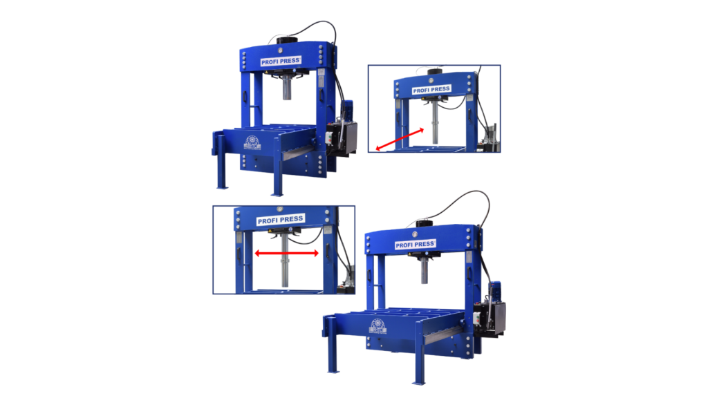 Portal Press with Manual Movable Portal