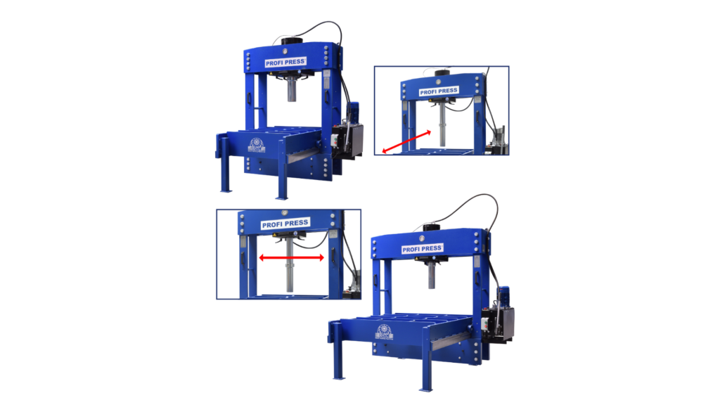 Portaalpers met Manueel Verschuifbaar Portaal