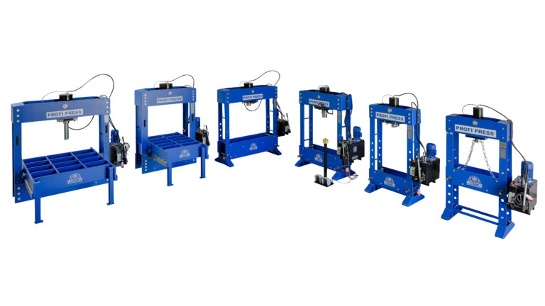 Motorised Workshop Presses : Choose from a wide range of tonnages: 30 ton (M/H-2), 60, 100, 160, 200, and 300 ton (M/H-M/C-2), in multiple working widths for a wide variety of jobs.