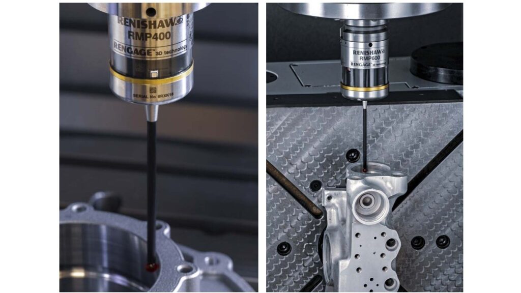 Renishaw hoogprecieze meettasters, zoals RMP400 en RMP600