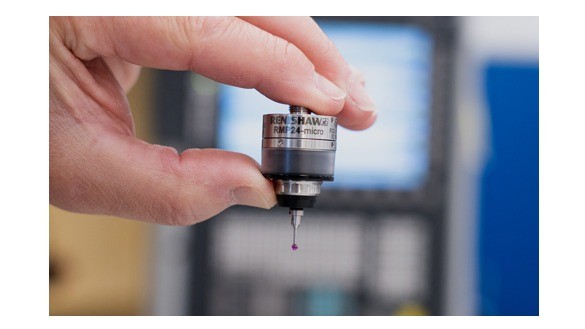 RMP24-micro: de kleinste draadloze taster ter wereld voor bewerkingsmachines