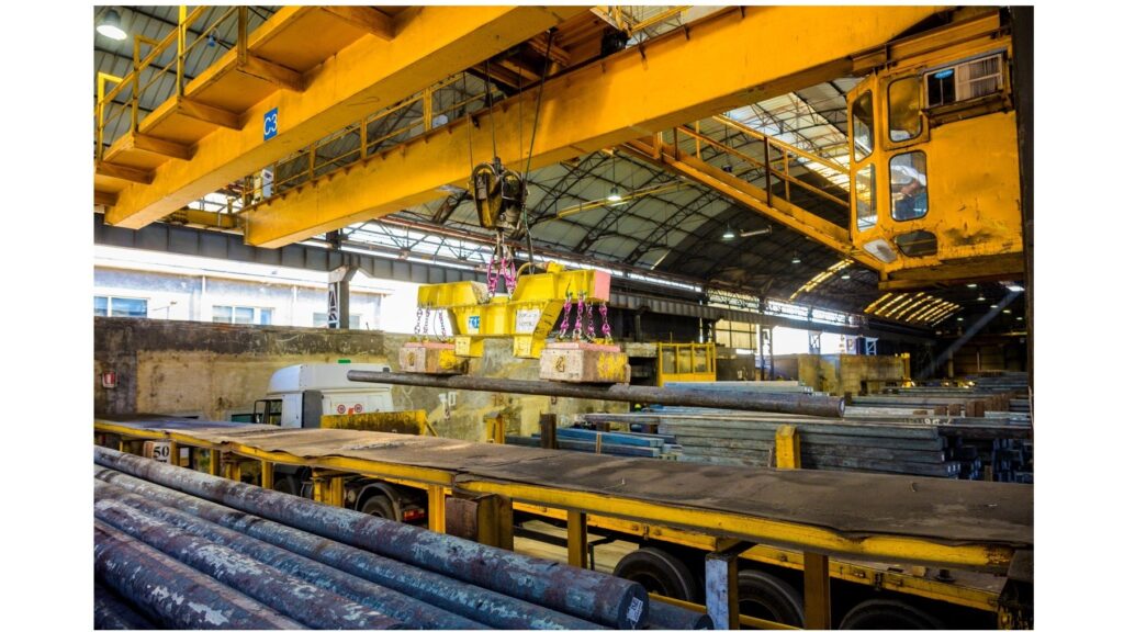 Elektro (permanente) magnets for billets and round bars