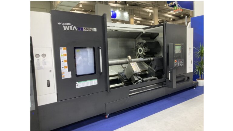 Hyundai-Wia cnc draaimachines en cnc bewerkingscentra. MachineMatch is onder andere importeur van Hyundai-Wia cnc metaalbewerkingsmachines. Op de stand tonen wij een Hyundai-Wia cnc draaimachine type SE2200LSY.