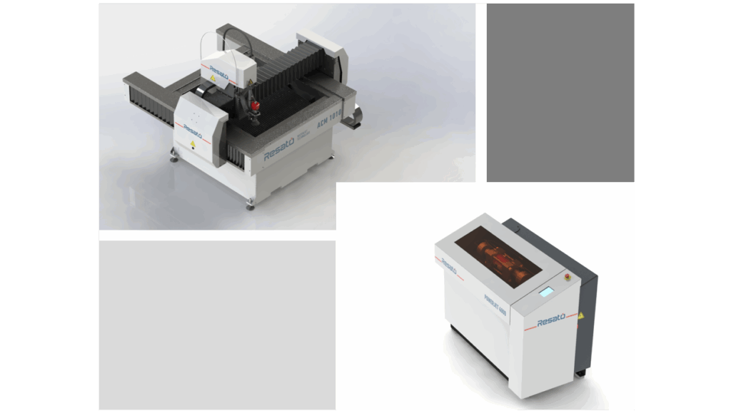 Duurzaam snijsysteem ACM 1010 monoblock met PJ2 hoge druk pomp