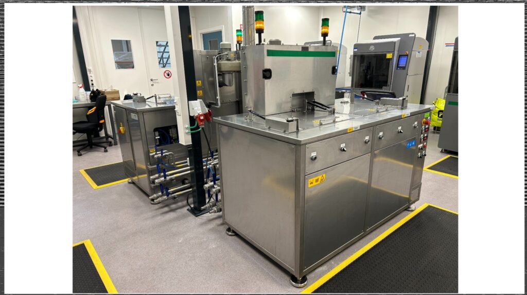 Dompel en/of ultrasoon machines
