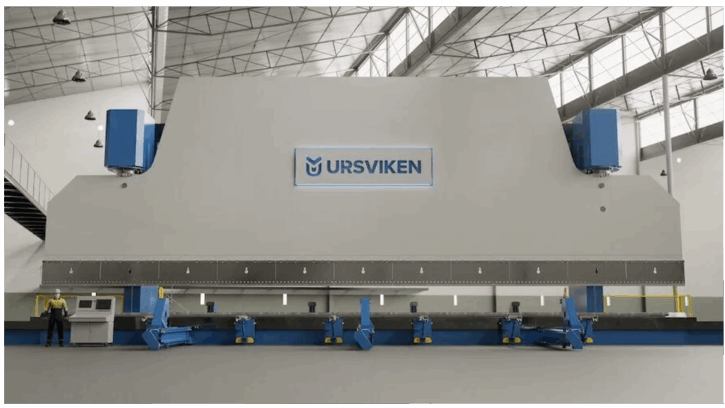 grootste kantbank aan 1 stuk 22,2meter 5500T