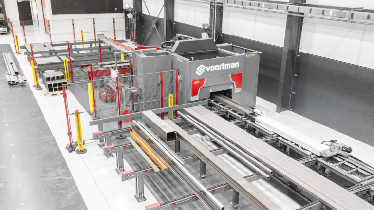Voortman V623 | Most autonomous combined drilling, milling & sawing for miscellaneous steel