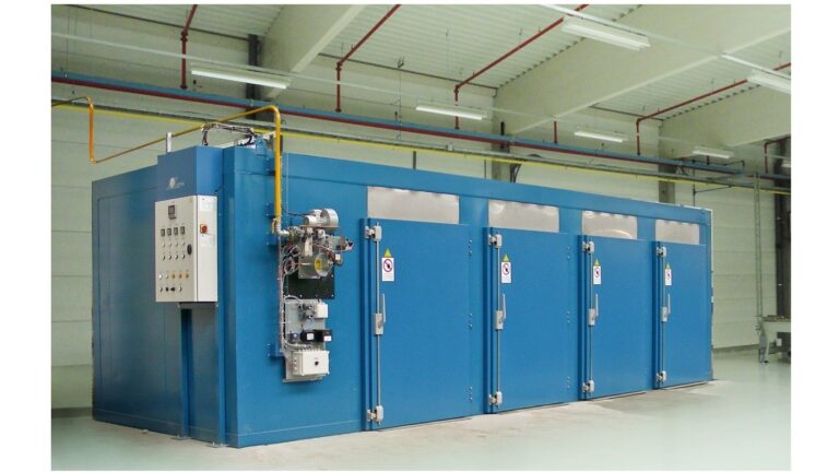 Industrial ovens to 450°C for different applications