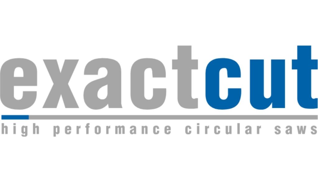 ExactCut-logo voor hoogwaardige cirkelzagen