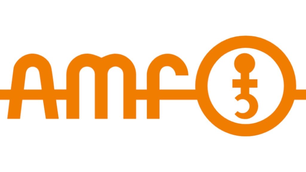 Oranje Amnesty International-logo met kaars en prikkeldraad