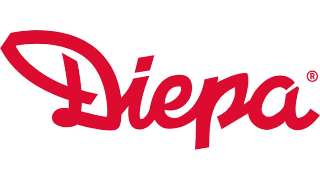 Rood Ikenai-logo op witte achtergrond