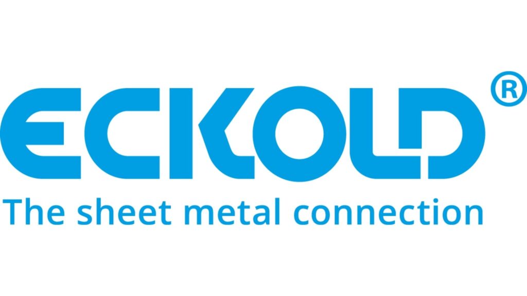 Blauw ECKOLD-logo met slogan op witte achtergrond