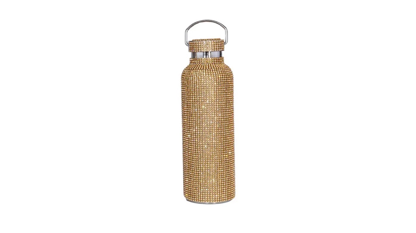 Drinkflessen (500 of 750ml) in glitter