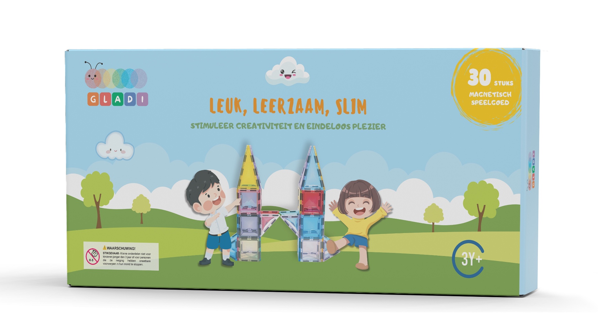 Gladi Tiles 30-Delige set