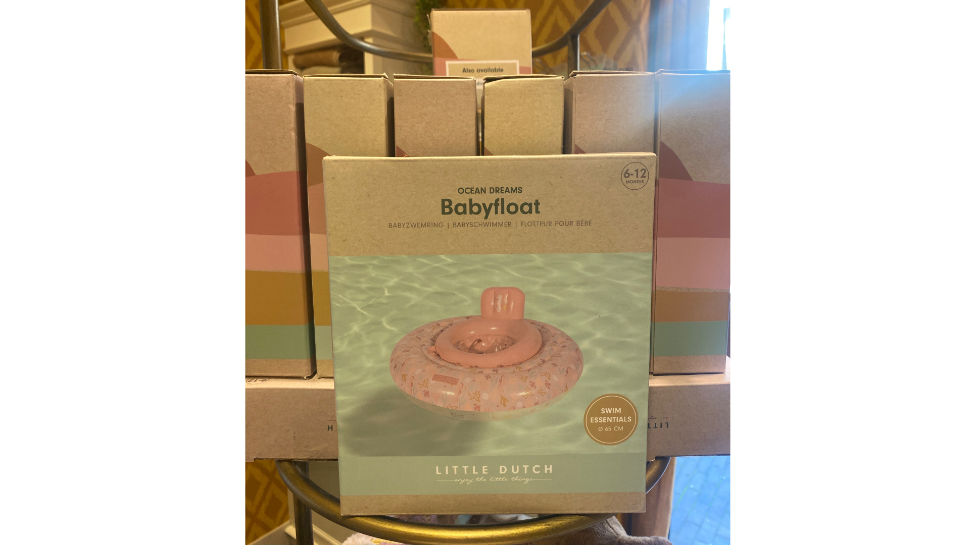 Baby zit float