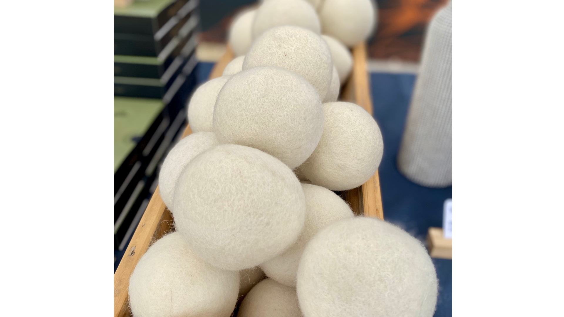 Droogballen van Schapenwol