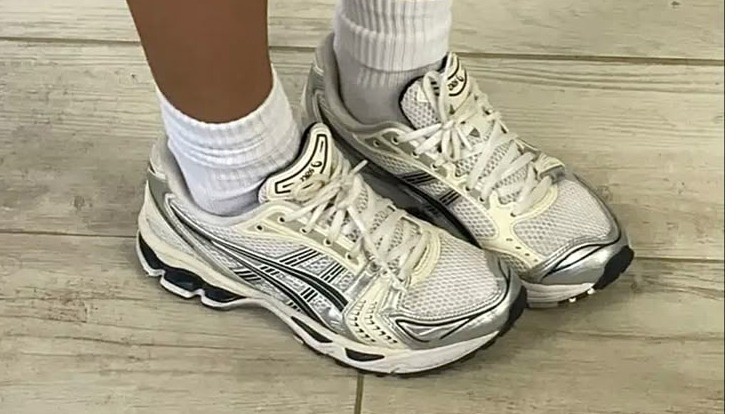 asics kayano 14 white midnight