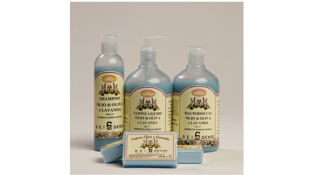 Italiaanse olijfzeep met lavendel