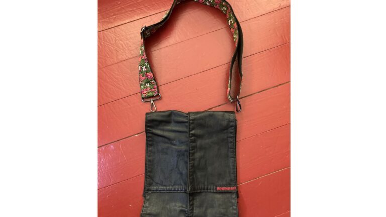 Herinneringstas van leren sjaal