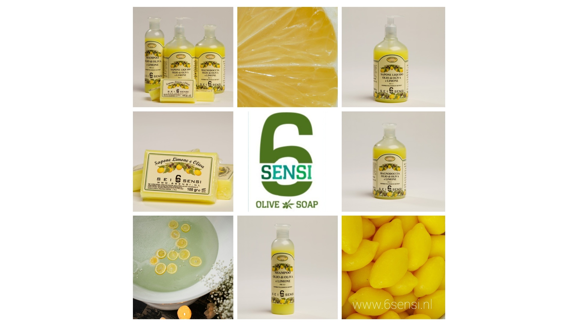 Citroenzeep met olijfolie