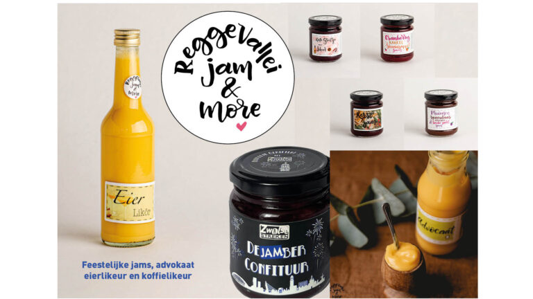 REGGEVALLEI   LEKKERE JAMS en LIKEUREN oet Heldern