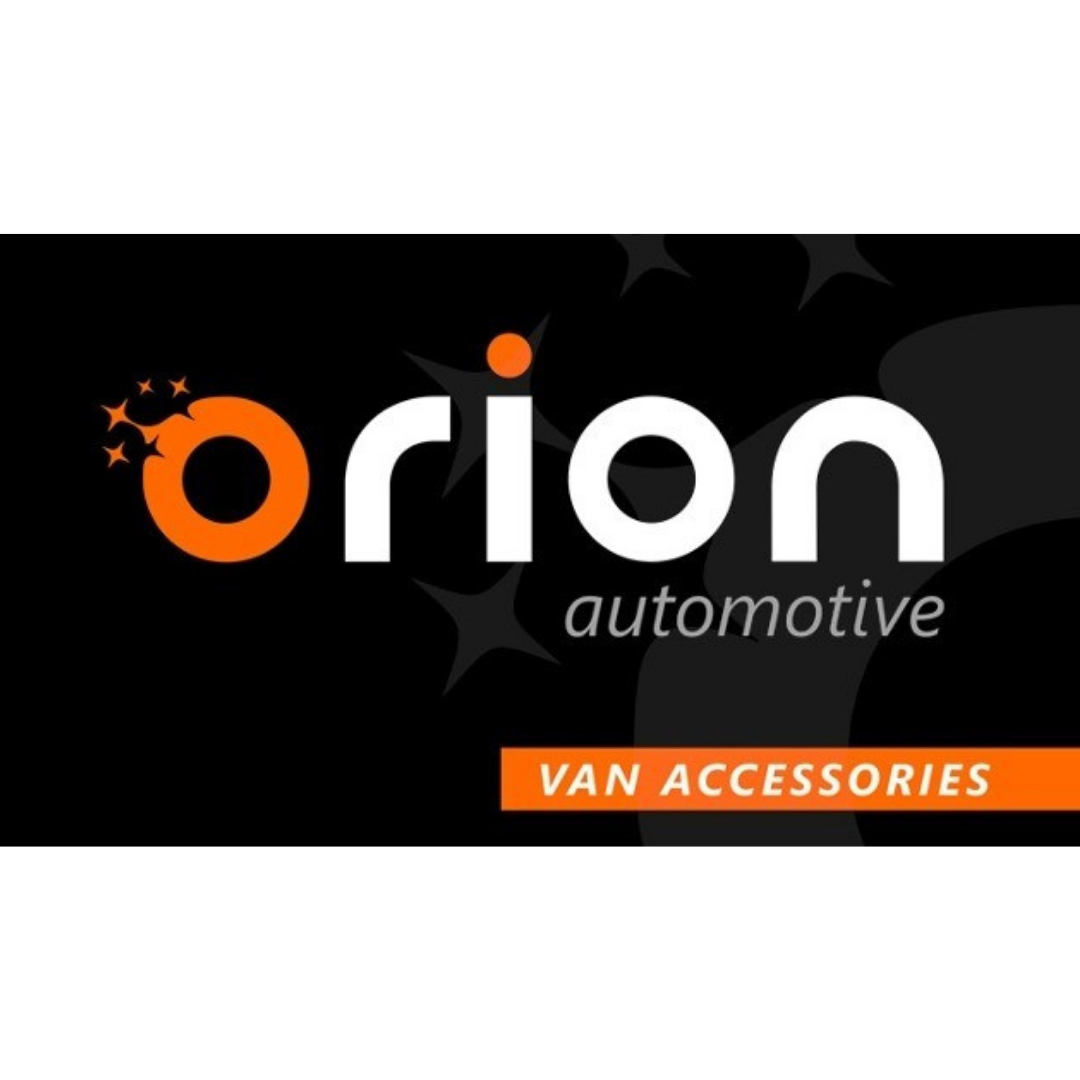 Orion Automotive logo met Van Accessories-tekst