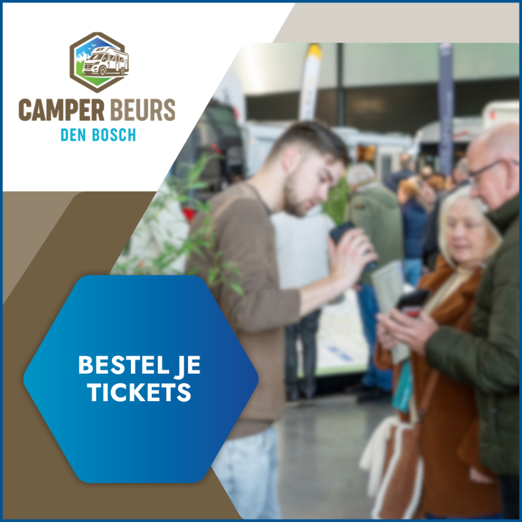 Campershow Den Bosch met oproep tickets bestellen