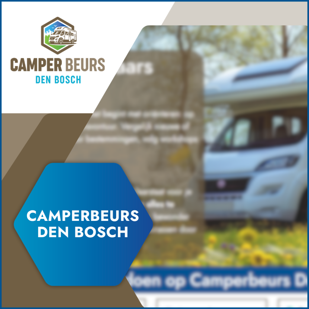 Promotieafbeelding van Camperbeurs Den Bosch met camper