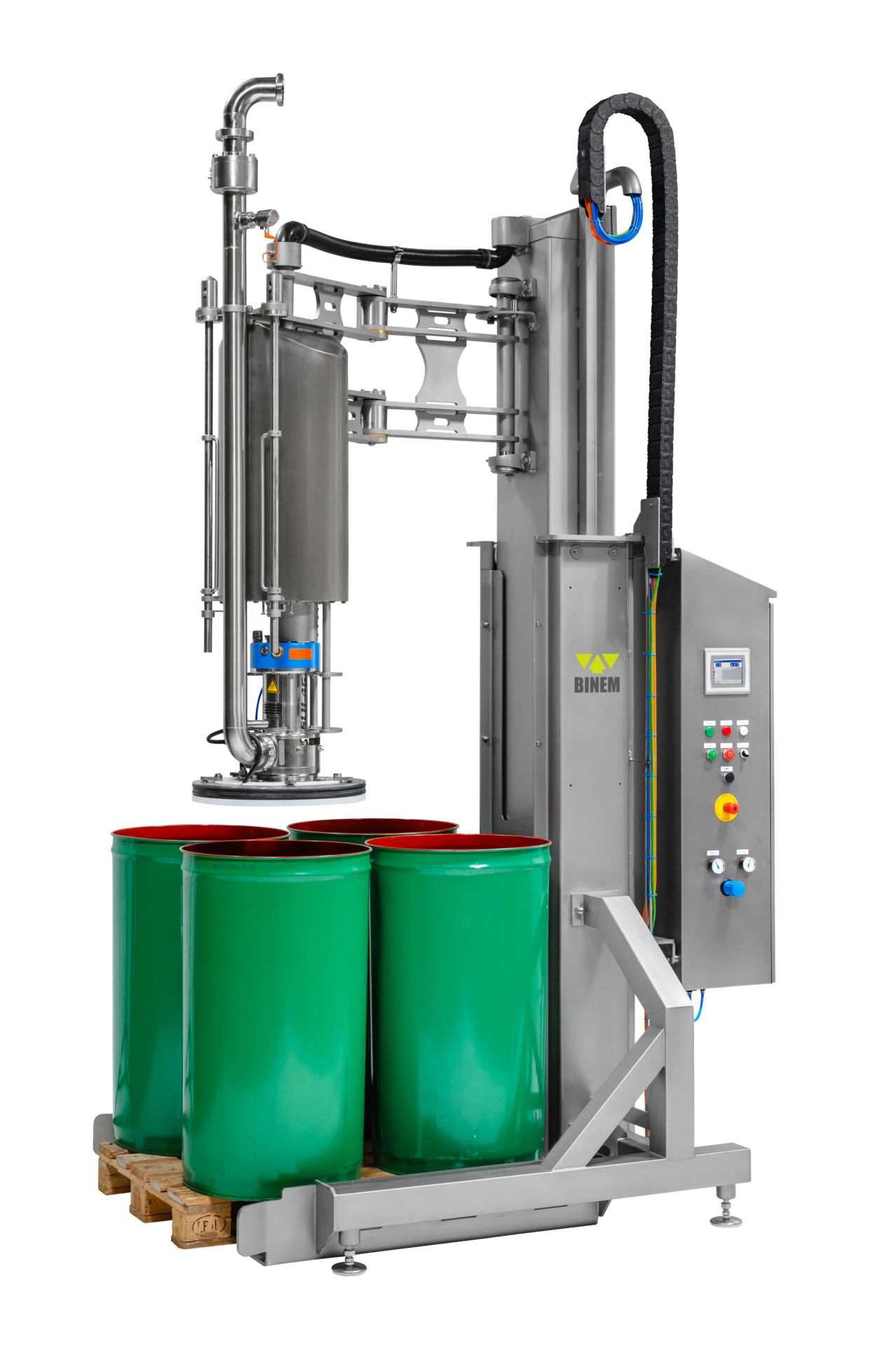 BINEM Drum Unloading Systems Pumps & Valves NL