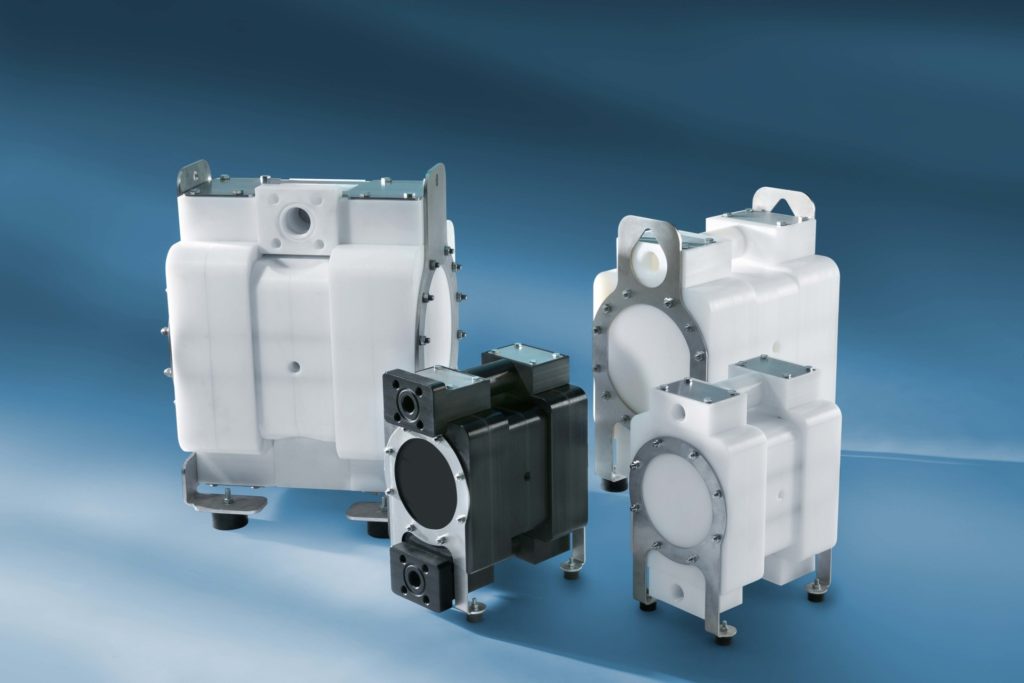 Pneumatisch aangedreven membraanpompen