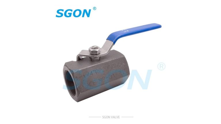 1PC Hexagon Threaded Ball Valve 2000WOG