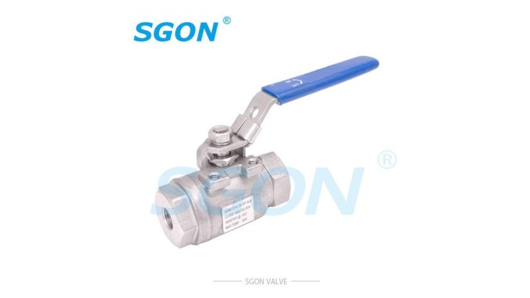 2PC Stainless Steel Threaded Ball Valve 3600WOG