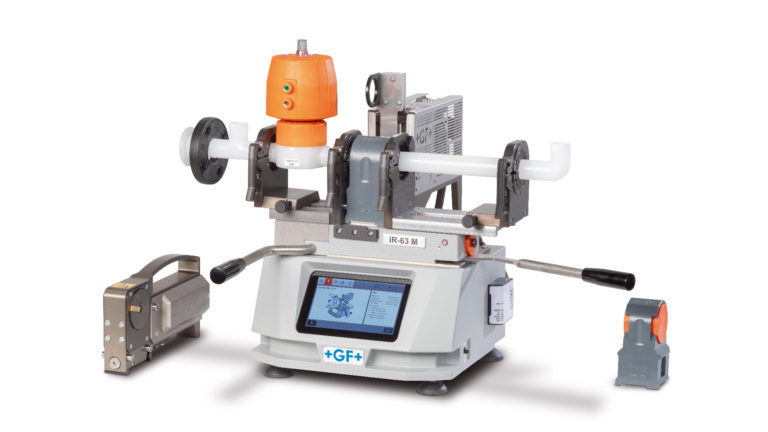 PVC-U infraroodlassen met nieuwe IR-63 M lasmachine