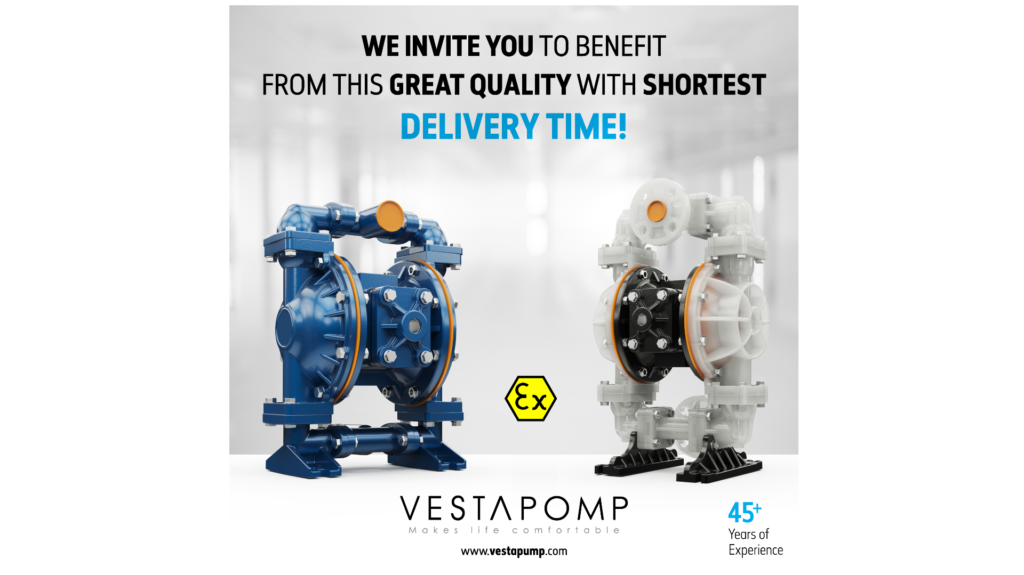 AIR OPERATED DOUBLE DIAPHRAGM PUMP