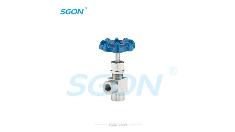 angle type needle valve