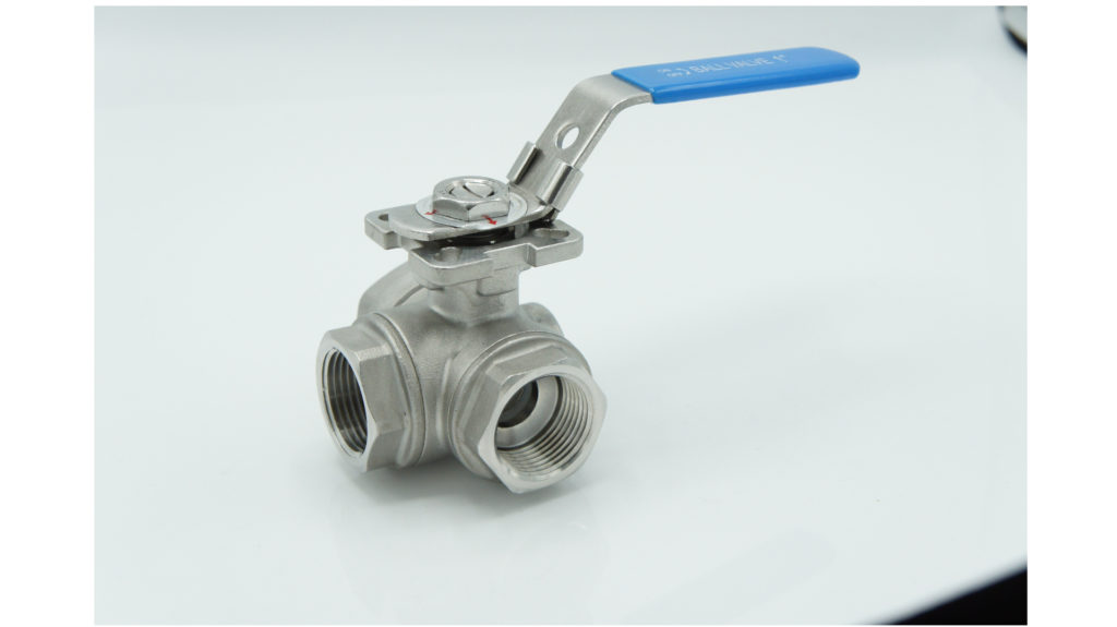 3-Weg kogelkraan L-boring